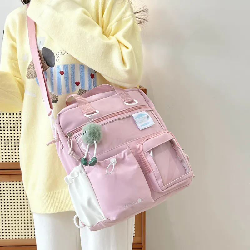 URBAN FOREST Nylon Backpack Regular Unisex Multicolor-21