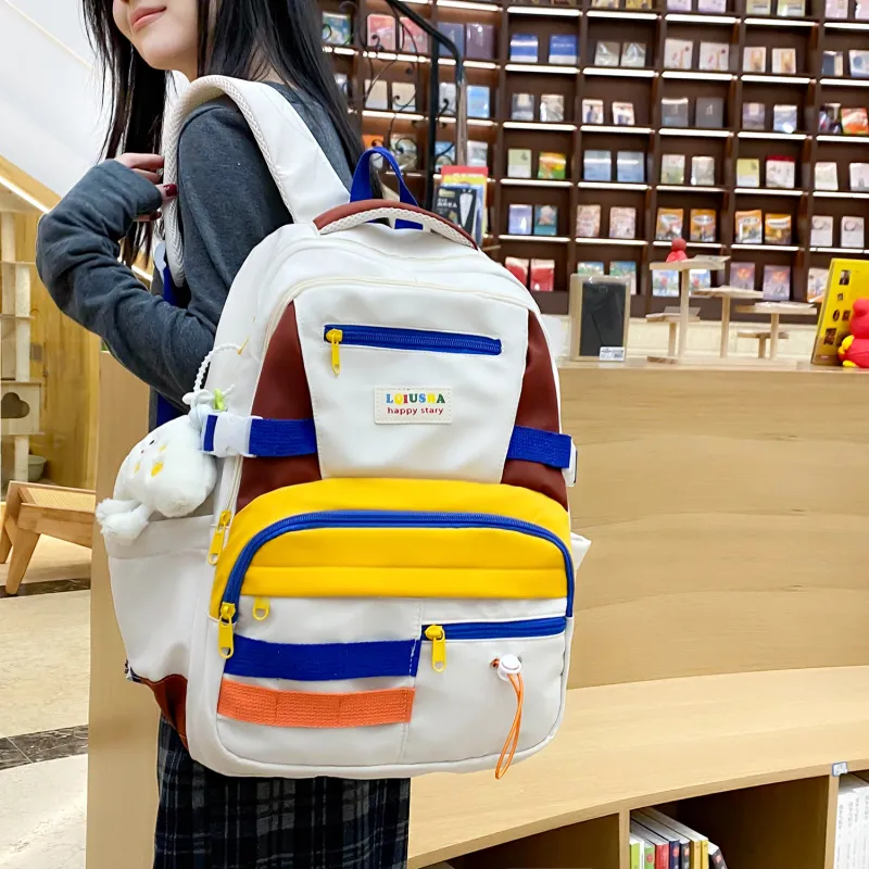URBAN FOREST Nylon Backpack Regular Unisex Multicolor-7