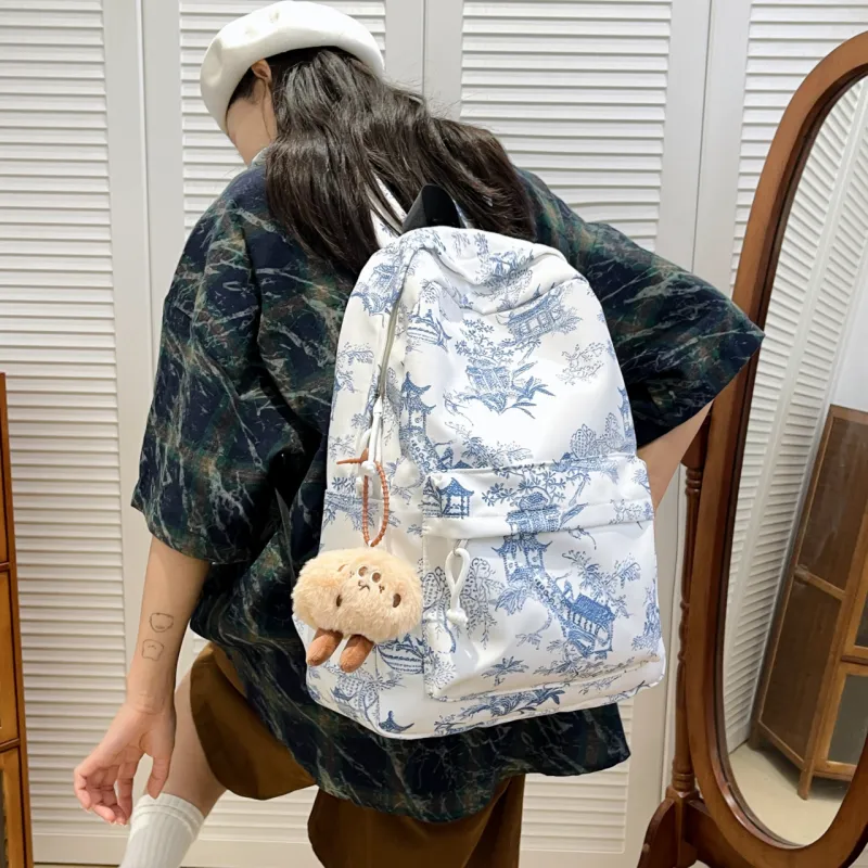URBAN FOREST Nylon Backpack Regular Unisex Multicolor-10