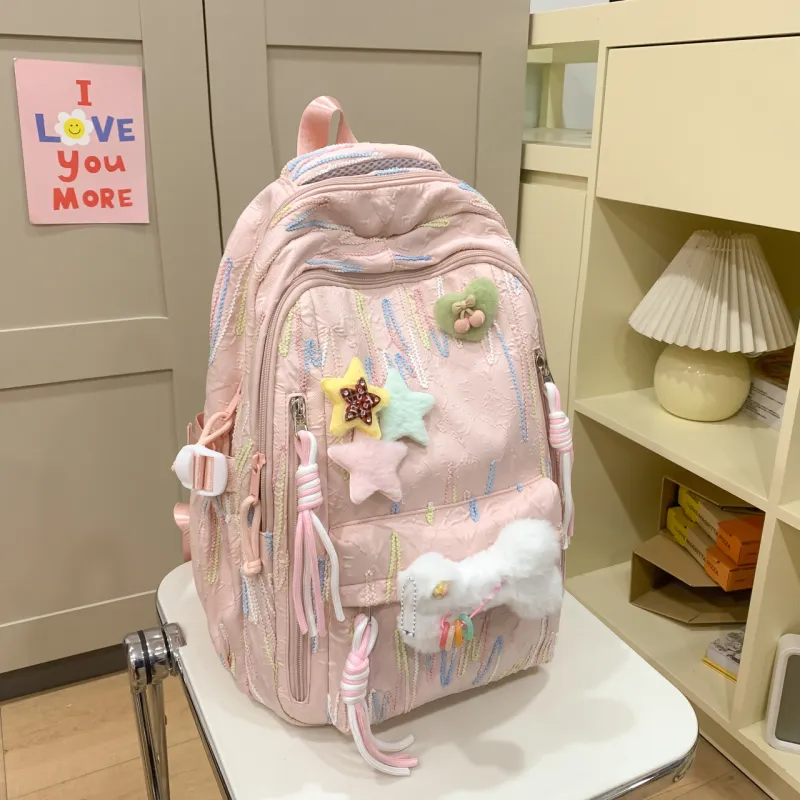 URBAN FOREST Nylon Backpack Tubas Unisex Multicolor-14
