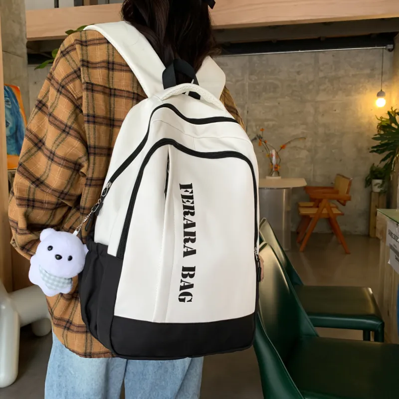 URBAN FOREST Nylon Backpack Unisex Multicolor-1