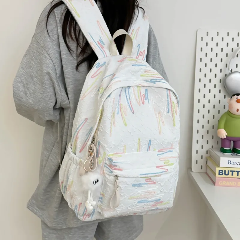 URBAN FOREST Nylon Backpack Regular Women's Multicolor-4