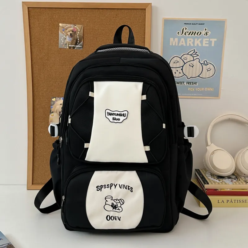 URBAN FOREST Polyester Backpack Regular Women's Multicolor-3