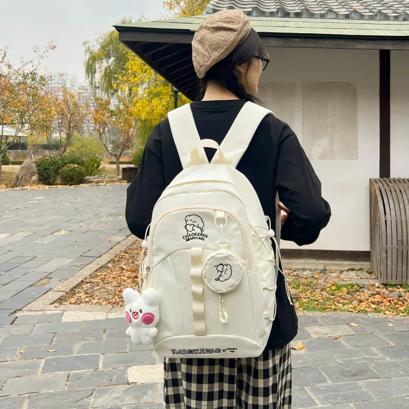 URBAN FOREST Composite Cloth Backpack Unisex Multicolor-2
