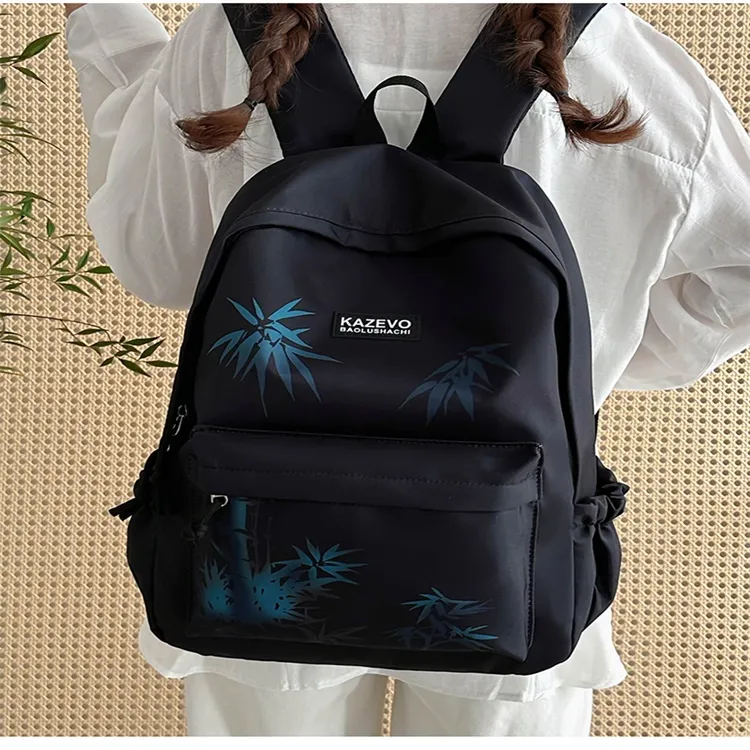 URBAN FOREST Polyester Backpack Regular Unisex White/Black-8