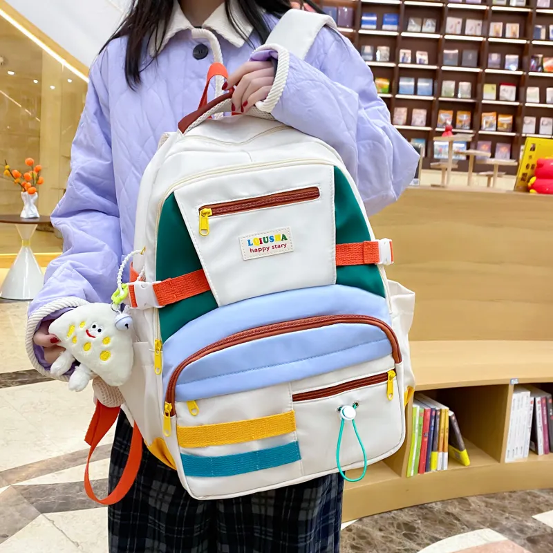 URBAN FOREST Nylon Backpack Regular Unisex Multicolor-13