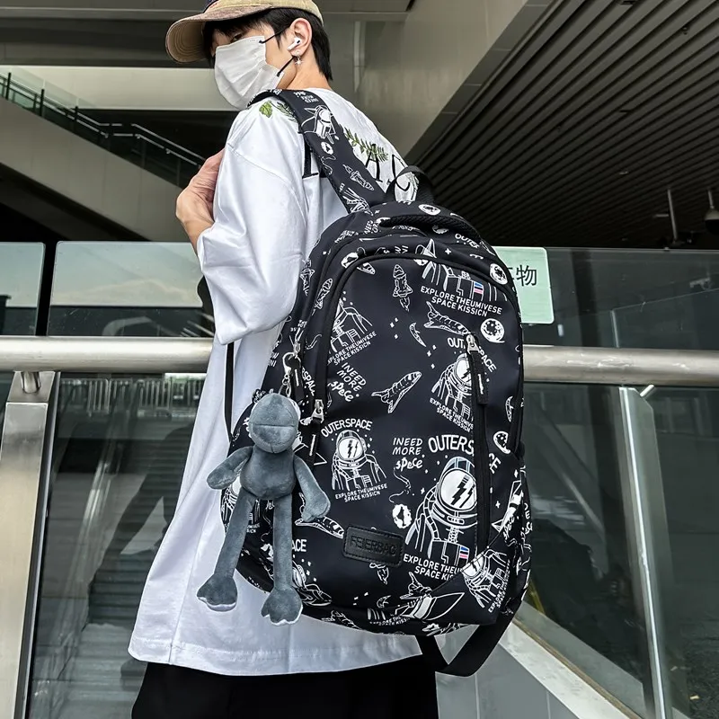 URBAN FOREST Nylon Backpack Regular Unisex Multicolor-7