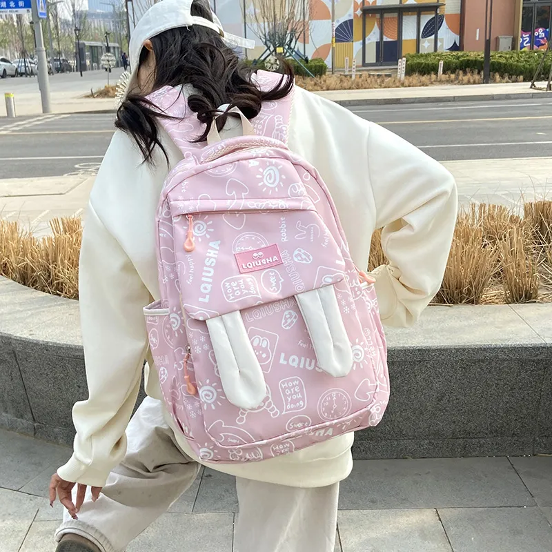 URBAN FOREST Canvas Backpack Regular Unisex Multicolor-22