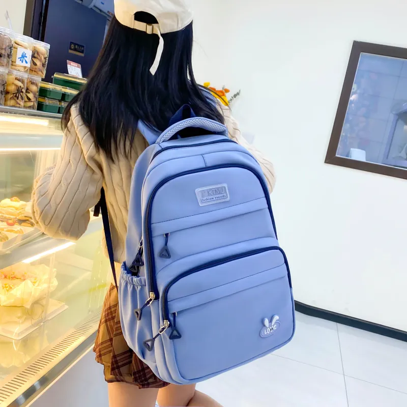 URBAN FOREST Nylon Backpack Laptop Backpack Unisex Multicolor-6