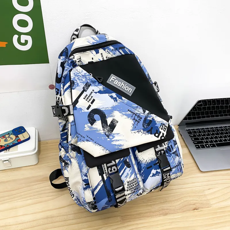 URBAN FOREST Nylon Backpack Unisex Multicolor-15