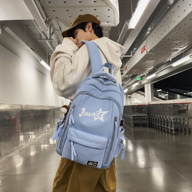 URBAN FOREST Nylon Backpack Regular Unisex Multicolor-19