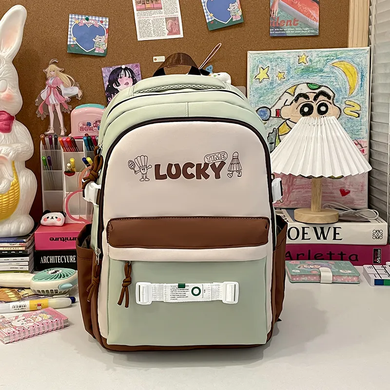 URBAN FOREST Nylon Backpack Unisex Multicolor-12