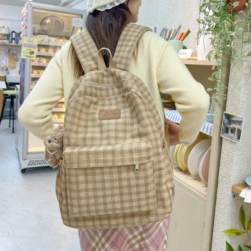URBAN FOREST Composite Cloth Backpack Women's Multicolor-11