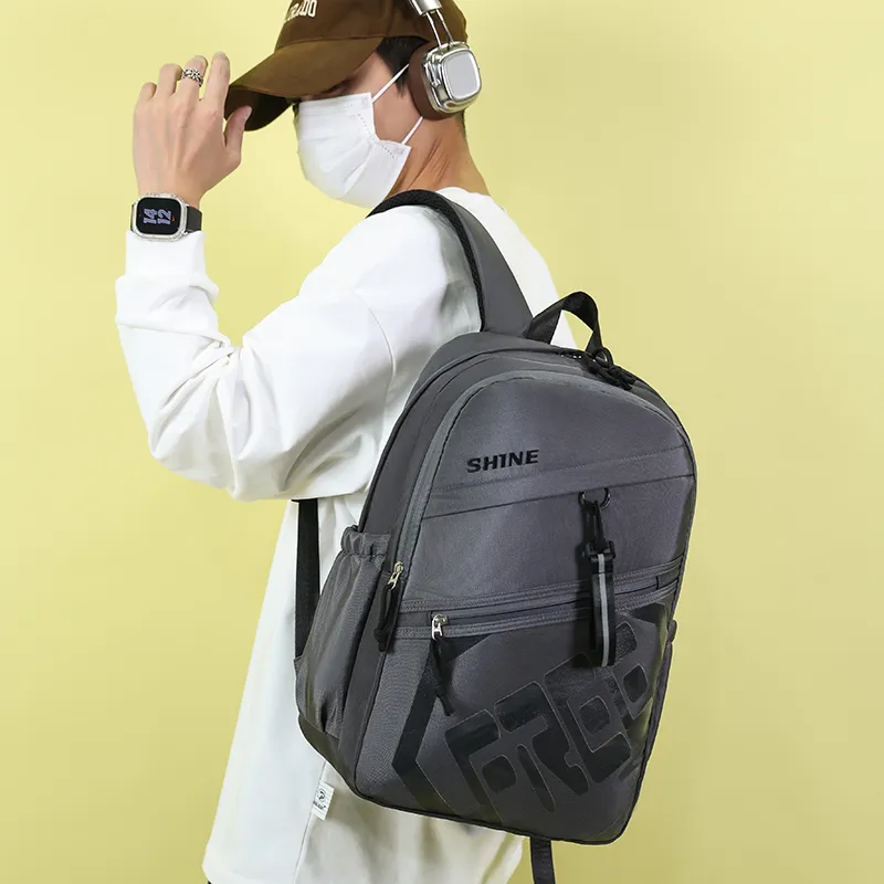 URBAN FOREST Nylon Backpack Regular Unisex Multicolor-5