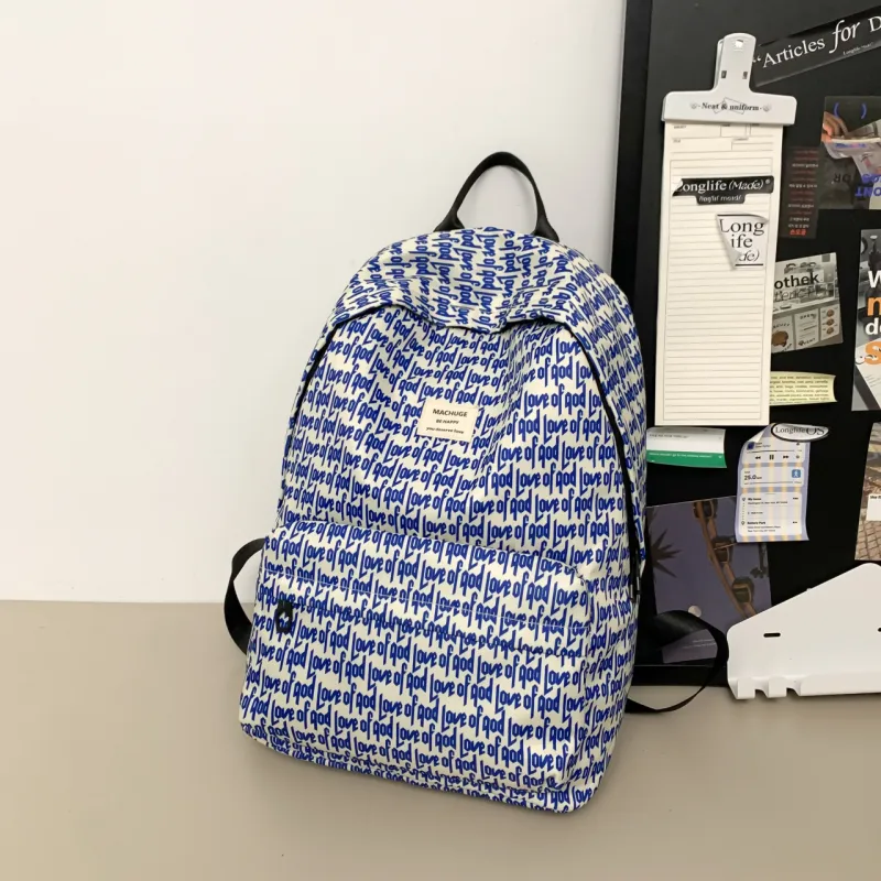 URBAN FOREST Nylon Backpack Unisex Multicolor-9