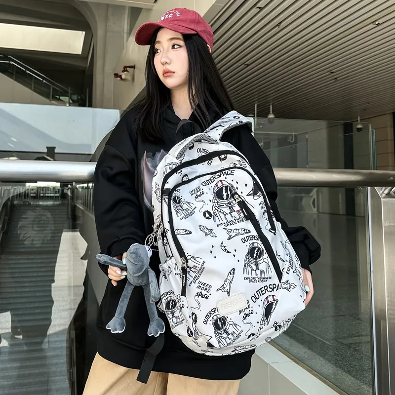 URBAN FOREST Nylon Backpack Regular Unisex Multicolor-2