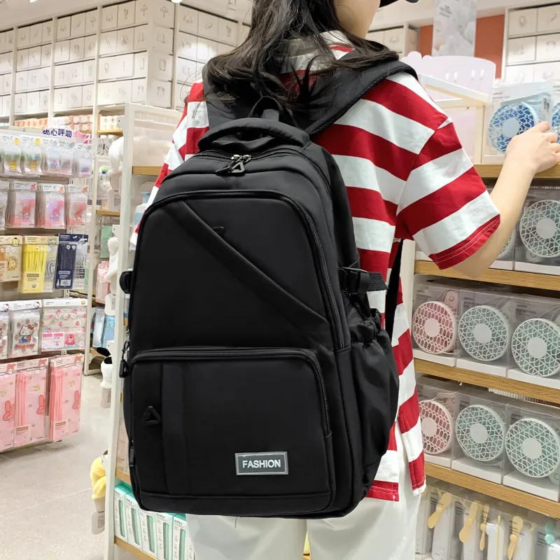 URBAN FOREST Nylon Backpack Unisex Multicolor-4