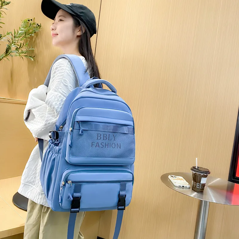 URBAN FOREST Nylon Backpack Unisex Multicolor-12