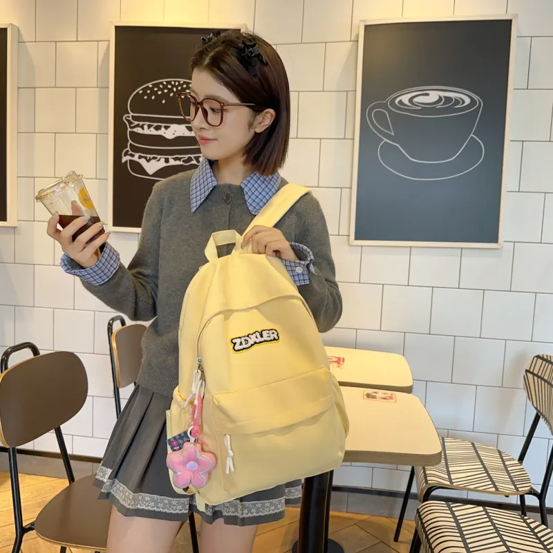 URBAN FOREST Nylon Backpack Unisex Multicolor-18