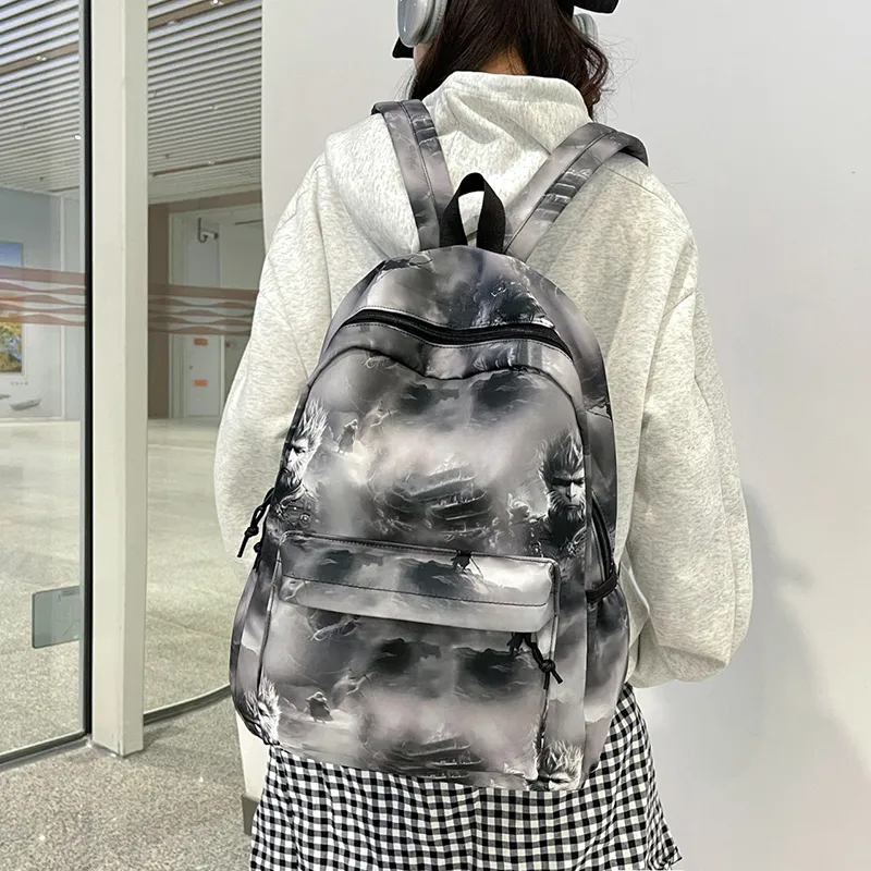 URBAN FOREST Nylon Backpack Regular Unisex Multicolor-6