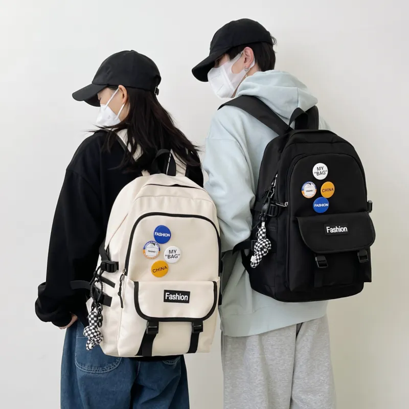 URBAN FOREST Nylon Backpack Regular Unisex White, Black, Green, Blue-8