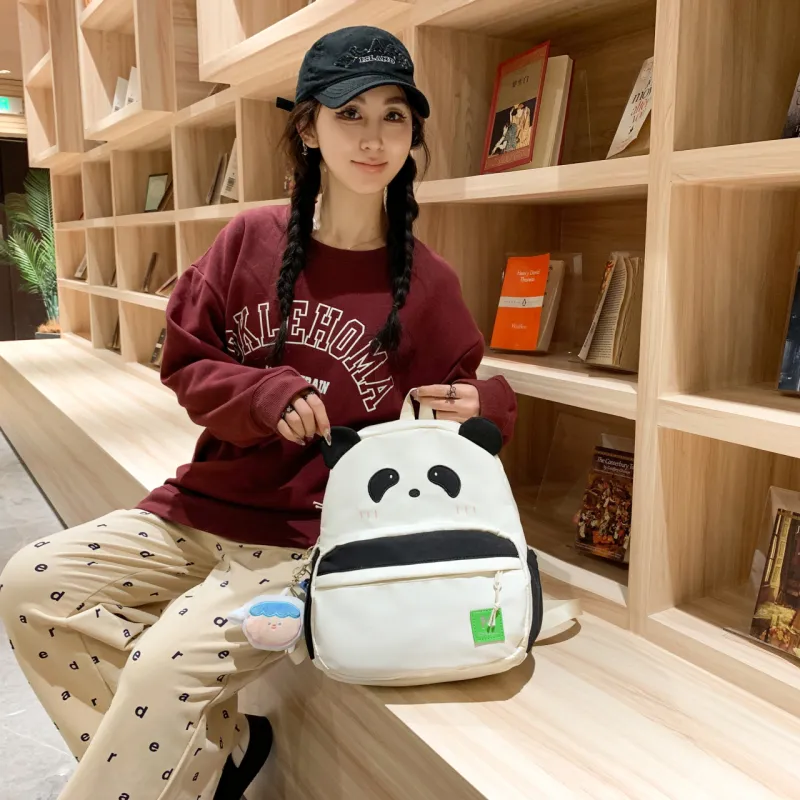 URBAN FOREST Nylon Backpack Women's White-1
