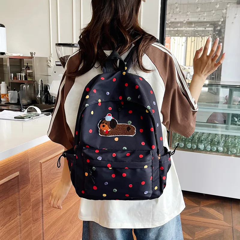 URBAN FOREST Nylon Backpack Women's Multicolor-7