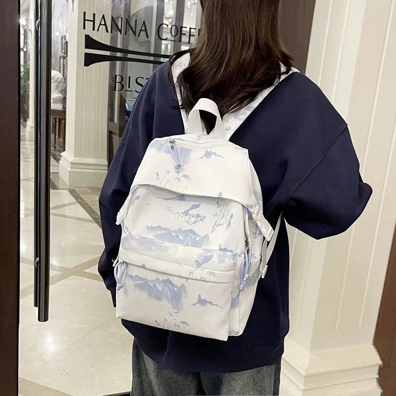 URBAN FOREST Nylon Backpack Unisex Multicolor-14