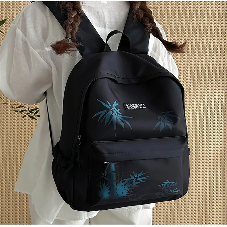 URBAN FOREST Polyester Backpack Regular Unisex White/Black-10