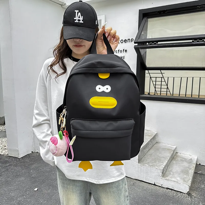 URBAN FOREST Nylon Backpack Unisex Multicolor-1