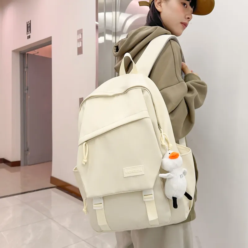URBAN FOREST Nylon Backpack Unisex Multicolor-4