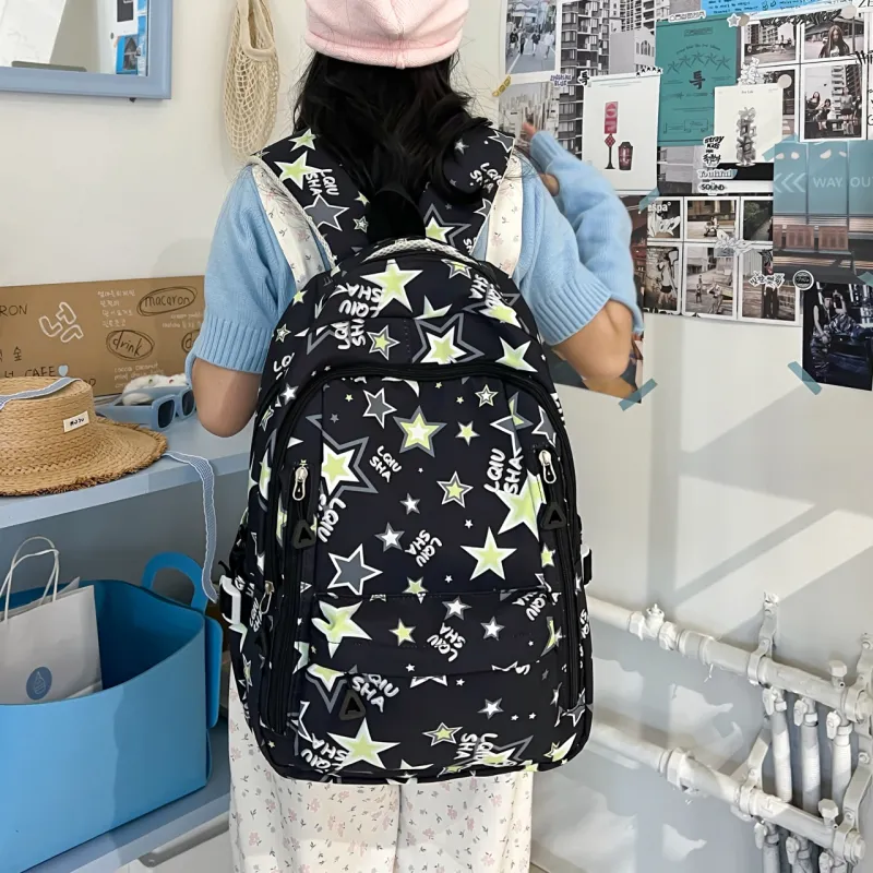 URBAN FOREST Nylon Backpack Regular Unisex Multicolor-6