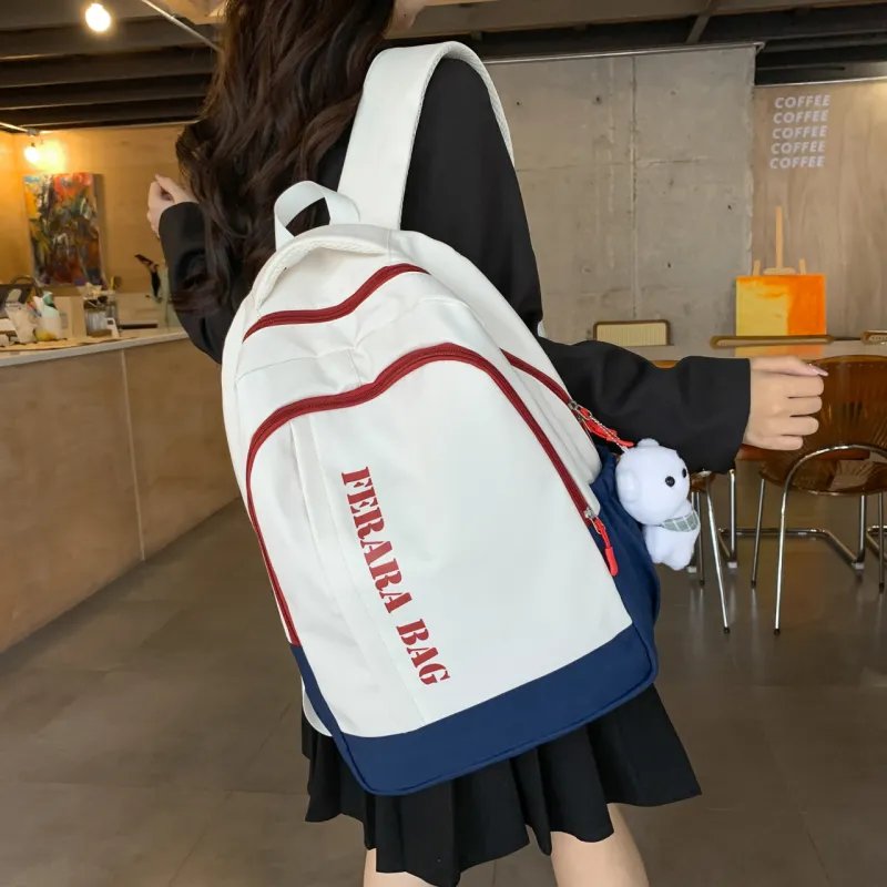 URBAN FOREST Nylon Backpack Unisex Multicolor-11