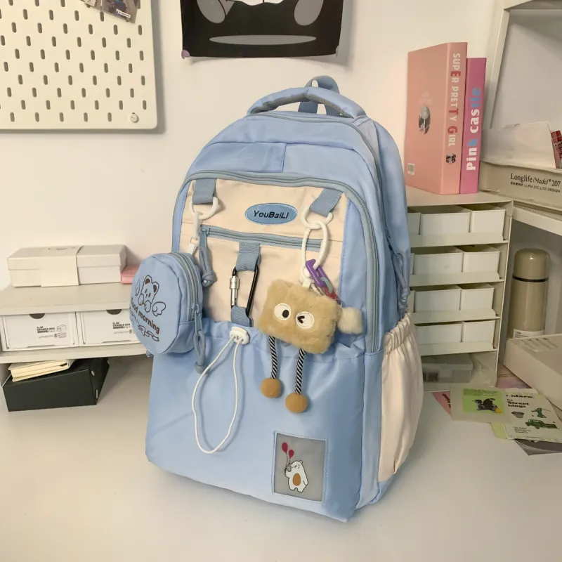URBAN FOREST Nylon Backpack Unisex Multicolor-18