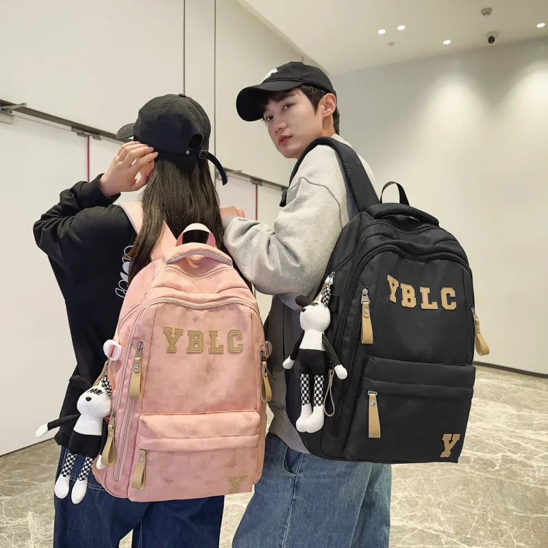 URBAN FOREST Nylon Backpack Tubas Unisex Multicolor-1