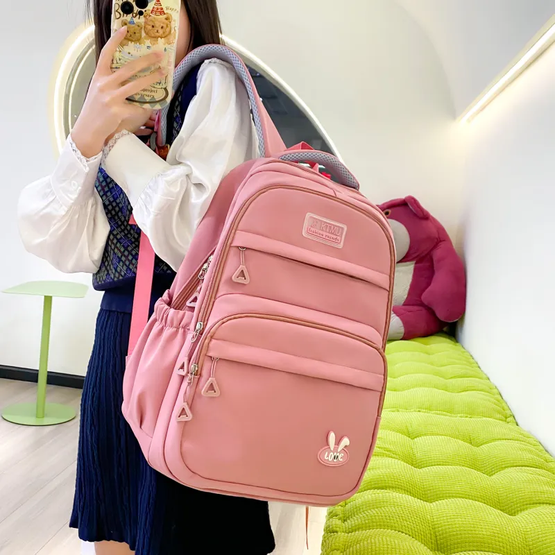 URBAN FOREST Nylon Backpack Laptop Backpack Unisex Multicolor-11