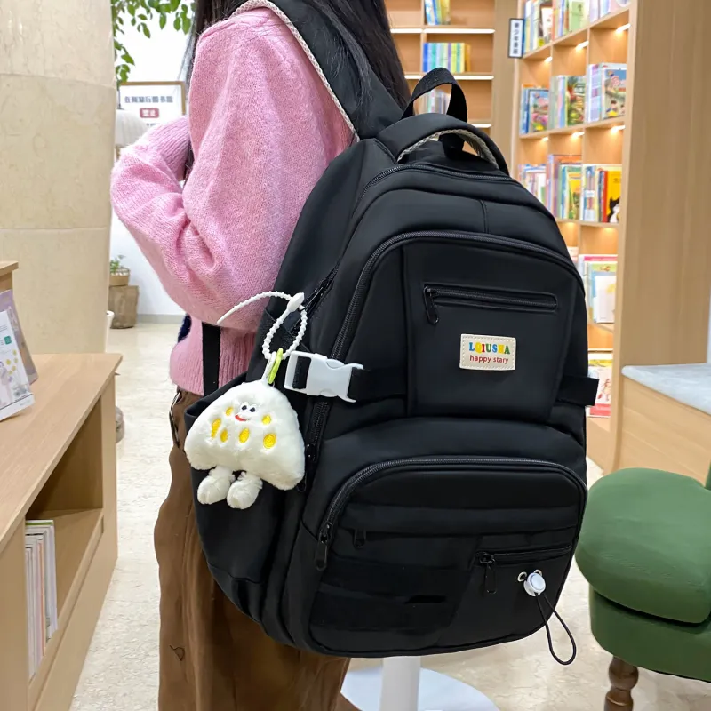URBAN FOREST Nylon Backpack Regular Unisex Multicolor-3