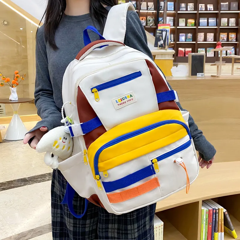 URBAN FOREST Nylon Backpack Regular Unisex Multicolor-8