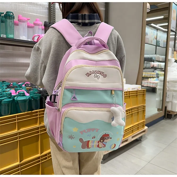 URBAN FOREST Nylon Backpack Unisex Multicolor-10