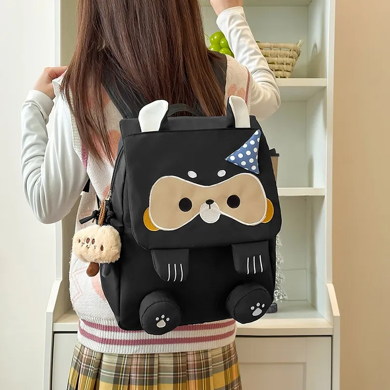 URBAN FOREST Nylon Backpack Regular Unisex Gray/Black/Khaki-5