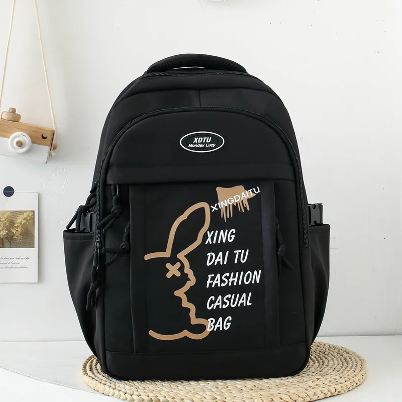 URBAN FOREST Nylon Backpack Unisex Multicolor-1