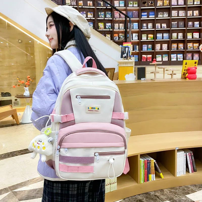 URBAN FOREST Nylon Backpack Regular Unisex Multicolor-17