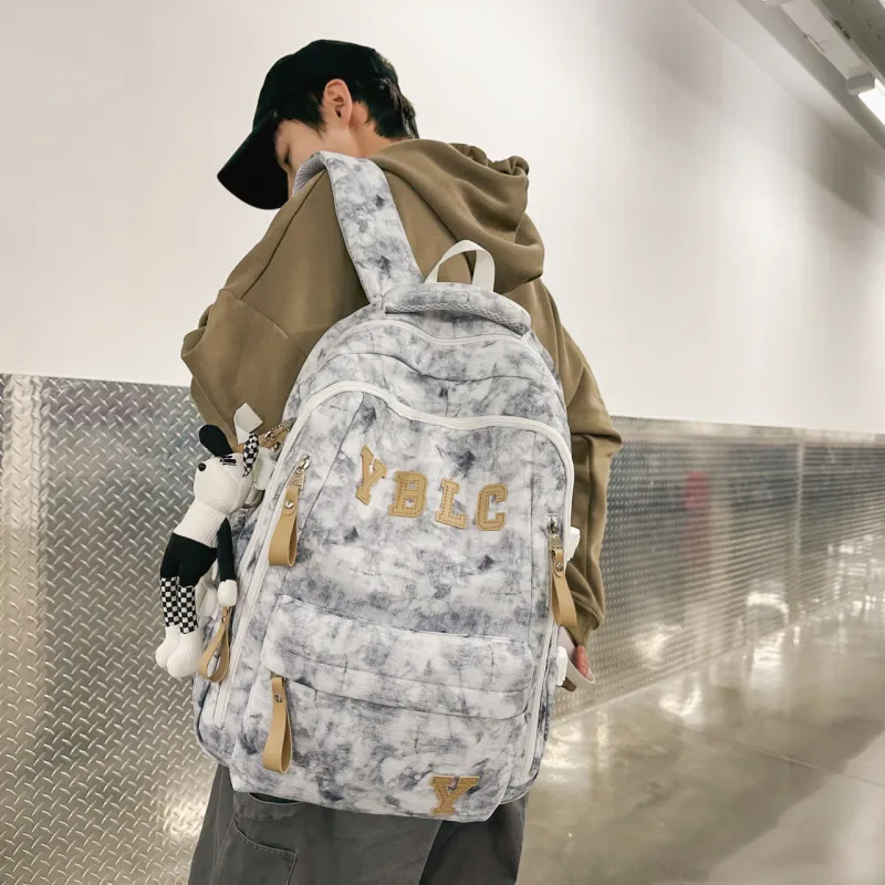 URBAN FOREST Nylon Backpack Tubas Unisex Multicolor-6