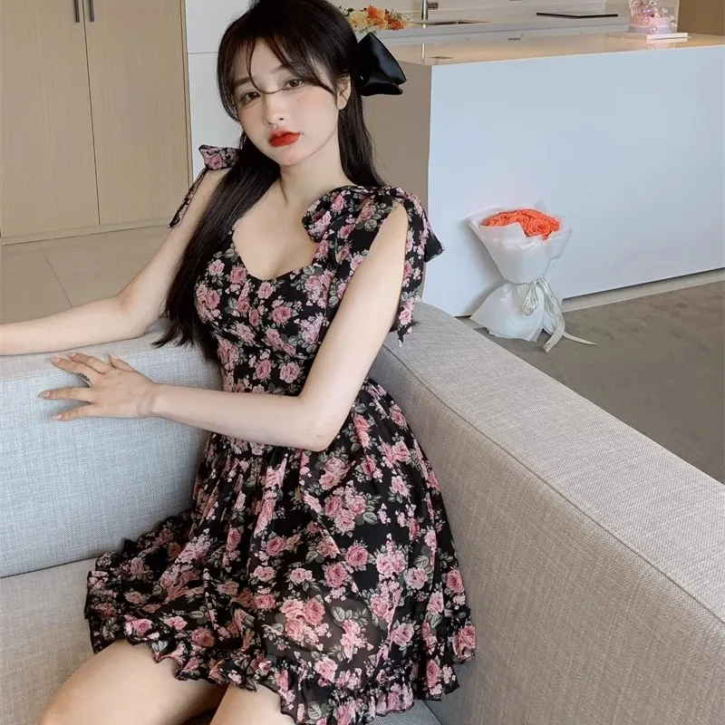 SONDR Slip Dresses Women's Black-3