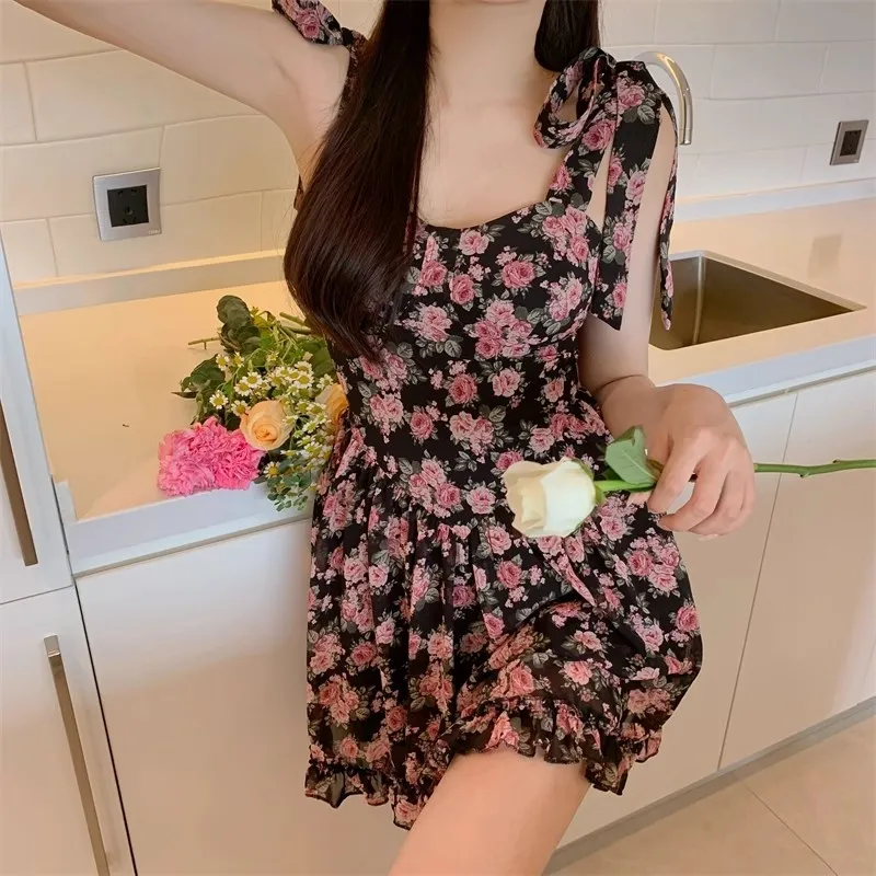 SONDR Slip Dresses Women's Black-4