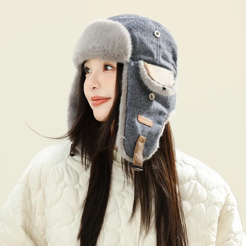 Dickies Polyester Trapper Hats Unisex-6