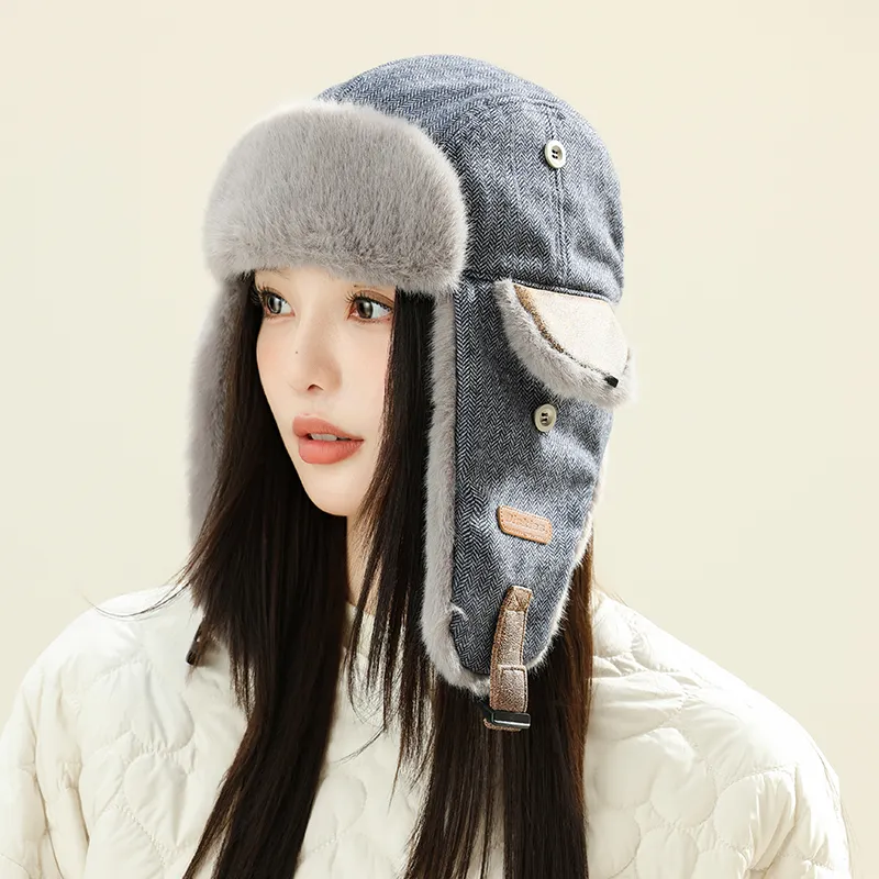 Dickies Polyester Trapper Hats Unisex-3