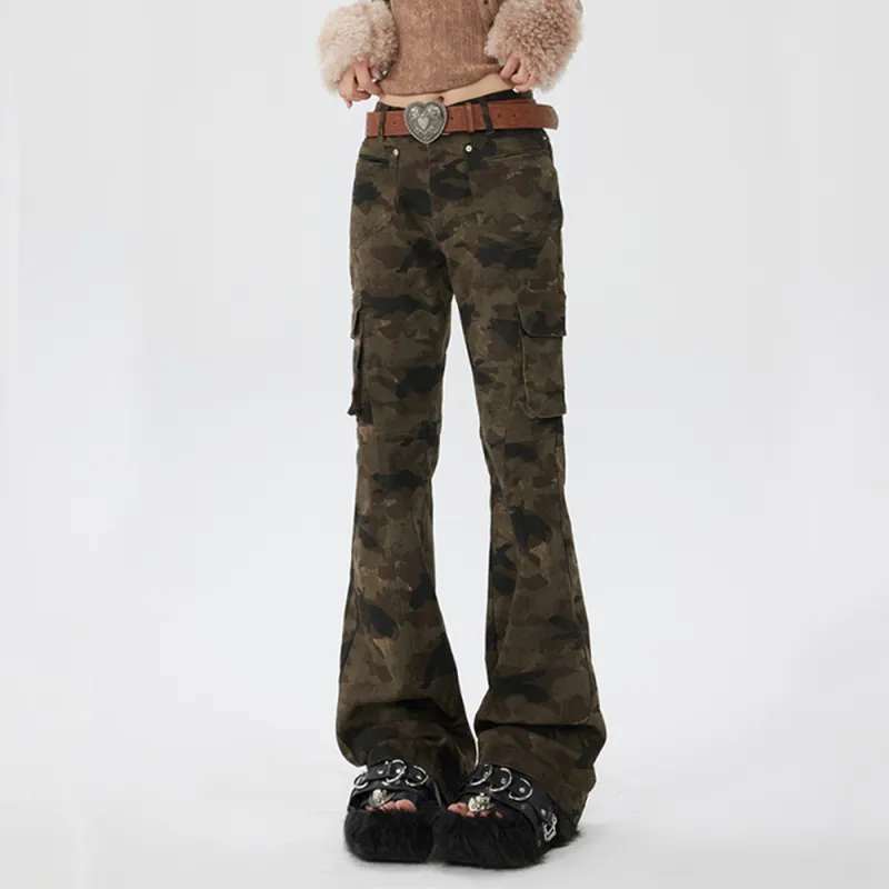 Olivia Share777 Jeans Women's Camouflage-6