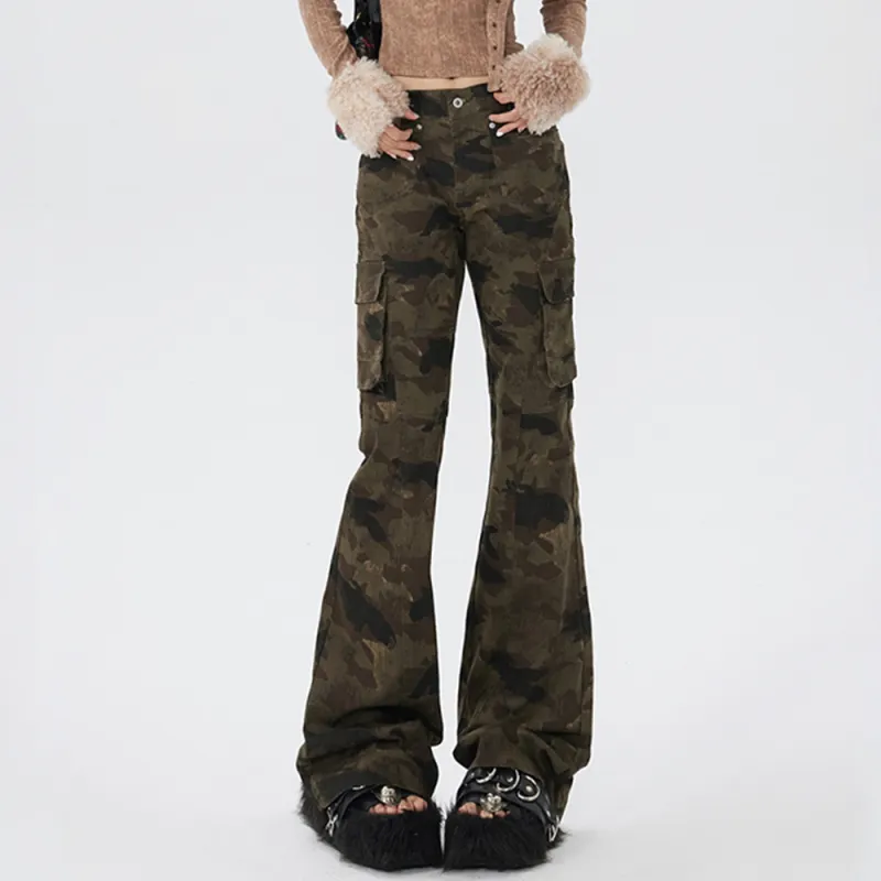 Olivia Share777 Jeans Women's Camouflage-5