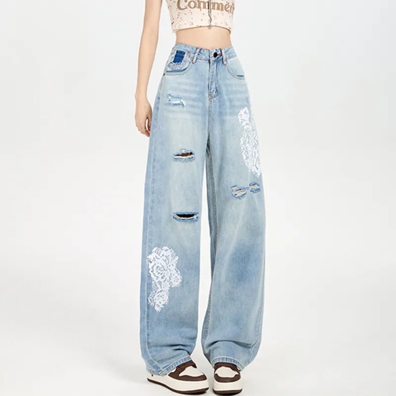 Olivia Share777 Jeans Women's Sky Blue-5